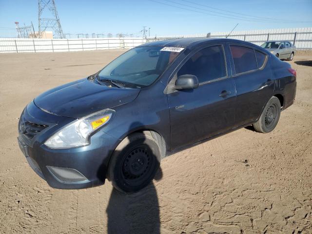 NISSAN VERSA S 2015 blue  gas 3N1CN7AP7FL924596 photo #1