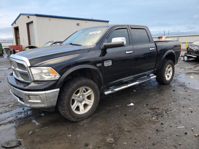 DODGE RAM 1500 L 2012 black crew pic gas 1C6RD7PT0CS172727 photo #1