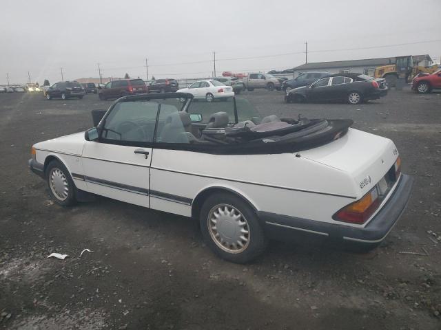 SAAB 900 S 1992 white  gas YS3AK76E3N7007347 photo #3