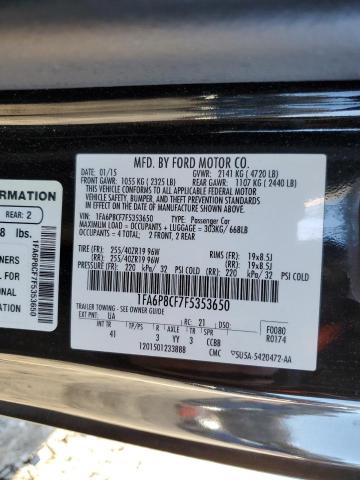 2015 FORD MUSTANG GT - 1FA6P8CF7F5353650