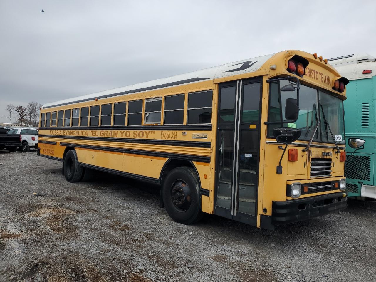 Lot #3027047794 1998 BLUE BIRD SCHOOL BUS