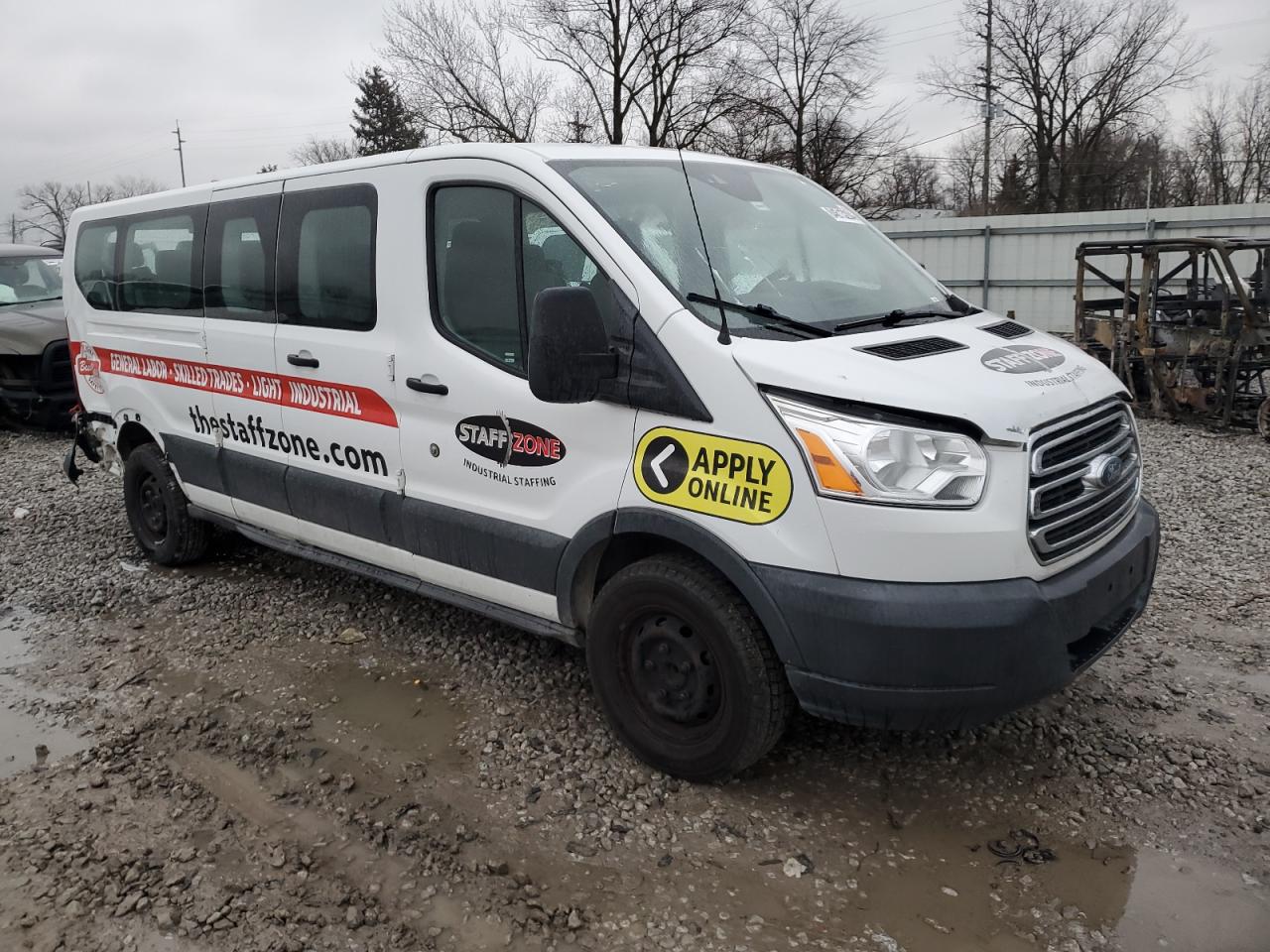 Lot #3034283166 2017 FORD TRANSIT T-