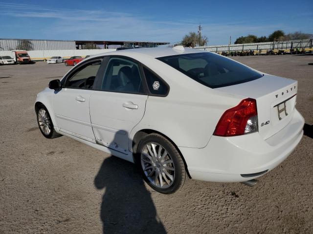 VOLVO S40 T5 2011 white  gas YV1672MS9B2537240 photo #3