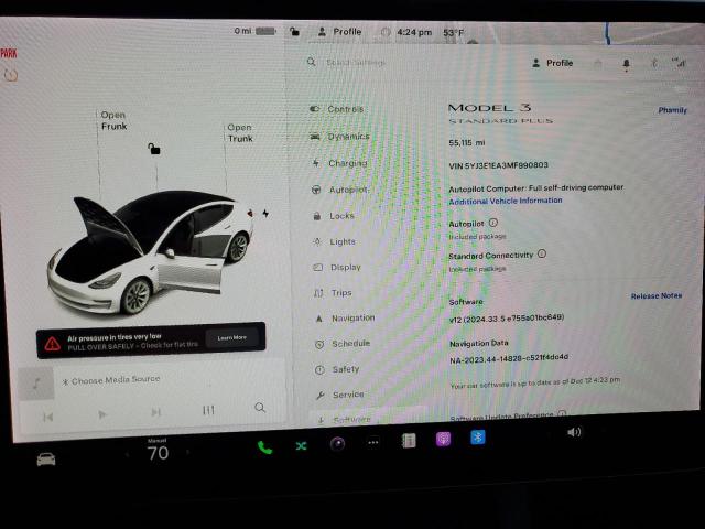 2021 TESLA MODEL 3 - 5YJ3E1EA3MF990803
