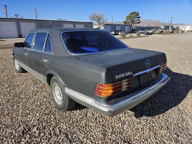 MERCEDES-BENZ 500 SEL 1985 gray sedan 4d gas WDBCA37D3FA170312 photo #4