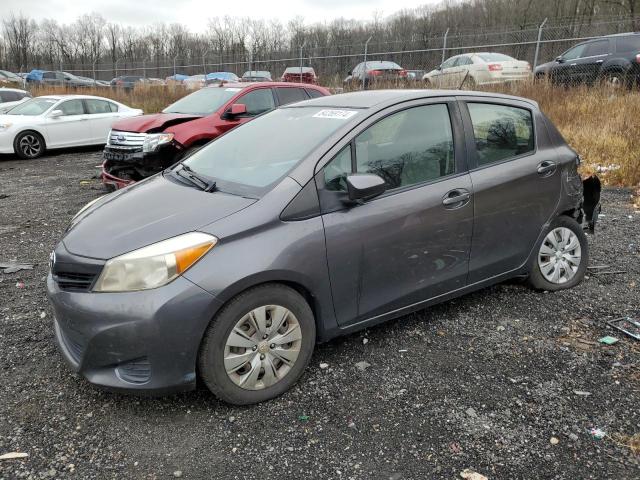 TOYOTA YARIS 2012 gray  gas JTDKTUD31CD502136 photo #1