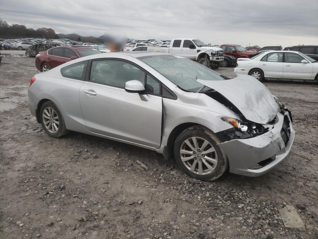 Lot #3048564895 2012 HONDA CIVIC EX