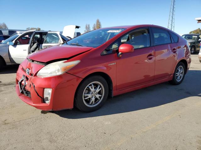 TOYOTA PRIUS 2011 red  hybrid engine JTDKN3DU8B1476180 photo #1