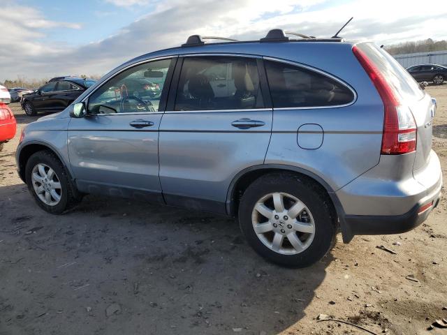 HONDA CR-V EXL 2007 blue 4dr spor gas JHLRE38747C051394 photo #3