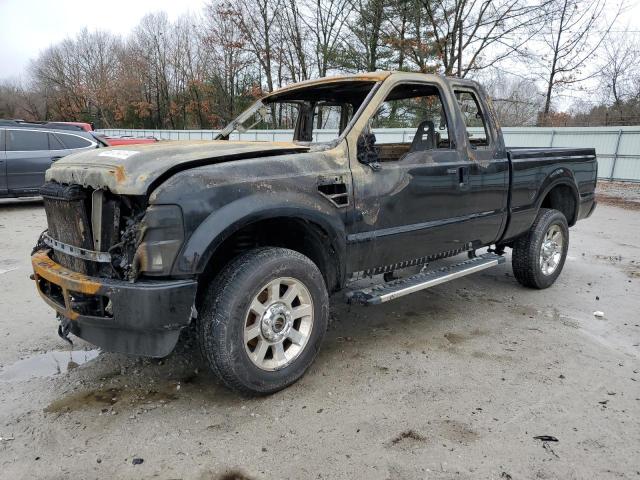 FORD F350 SRW S 2008 black 4dr ext diesel 1FTWX31R88EB18784 photo #1