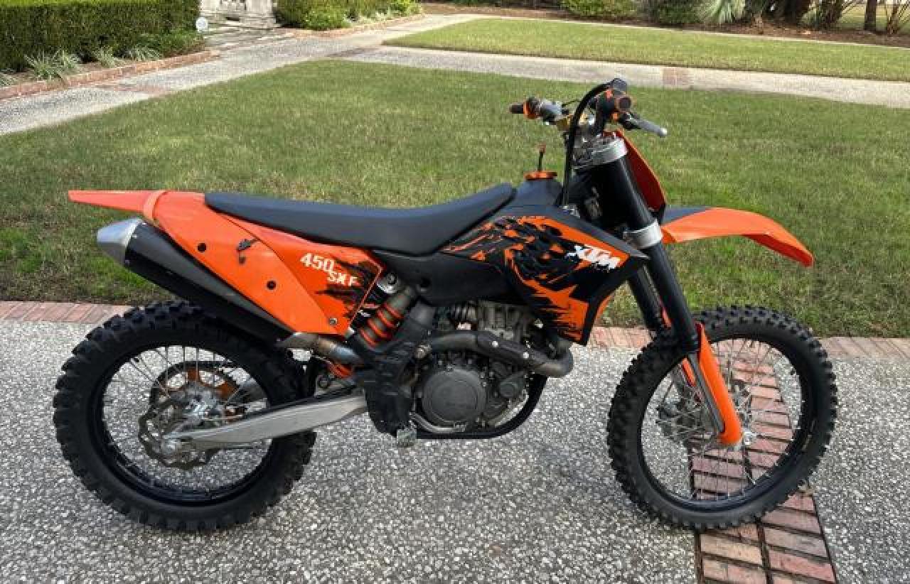 Lot #3037819272 2007 KTM 450 SX