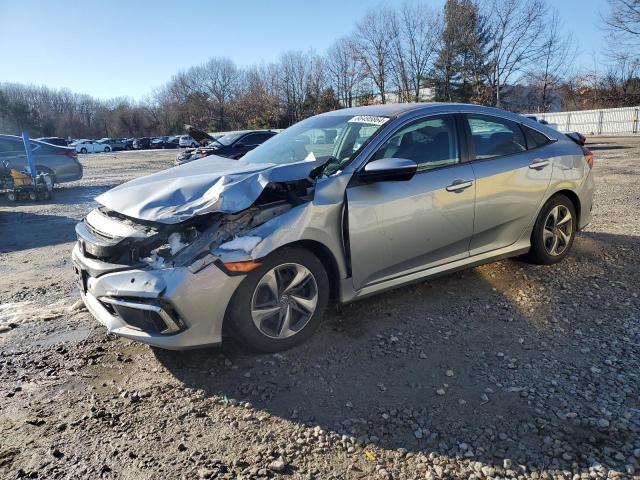 HONDA CIVIC LX 2019 silver  gas 2HGFC2F63KH581647 photo #1