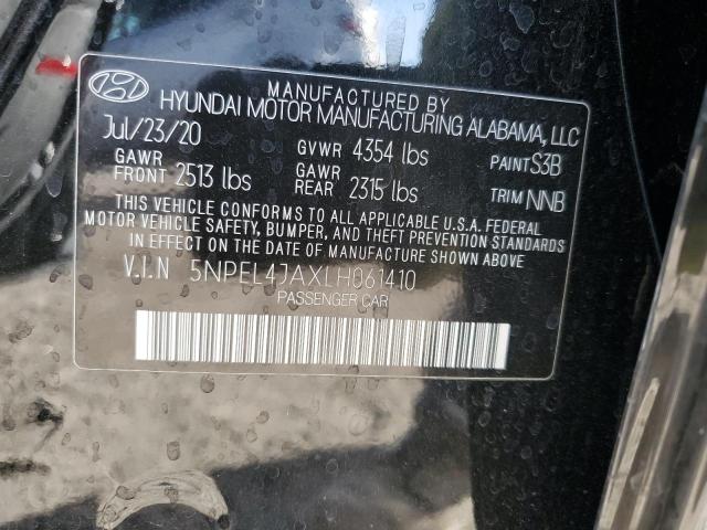 2020 HYUNDAI SONATA SEL - 5NPEL4JAXLH061410