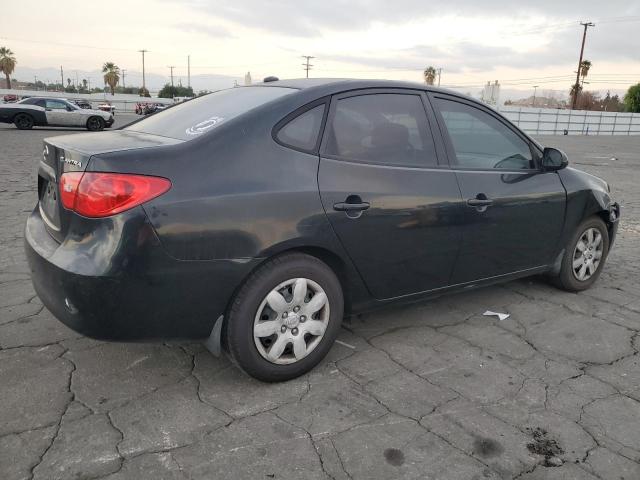 HYUNDAI ELANTRA GL 2007 black  gas KMHDU46D17U192907 photo #4