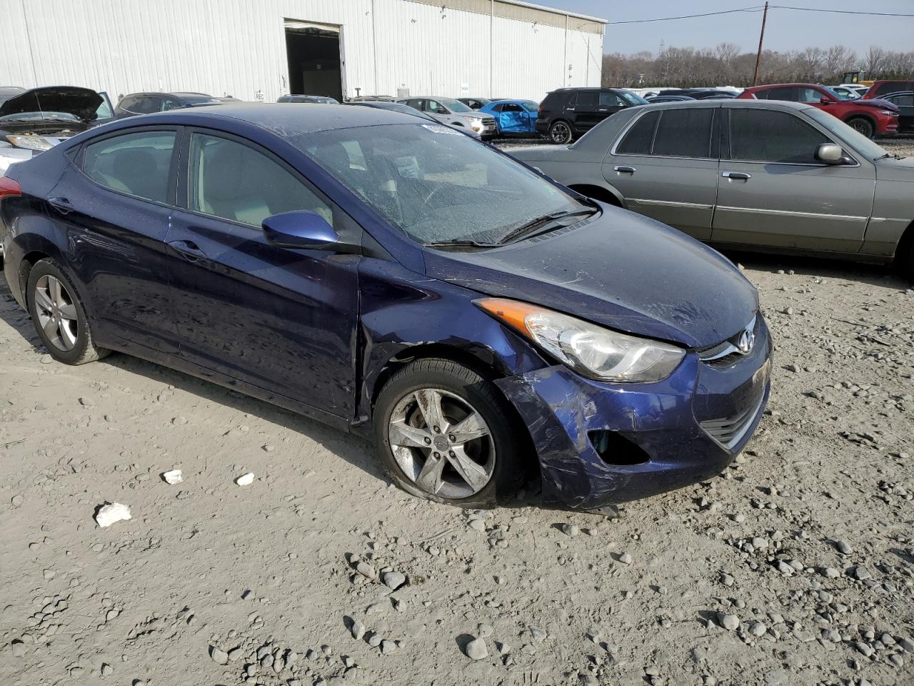 Lot #3034371072 2012 HYUNDAI ELANTRA GL