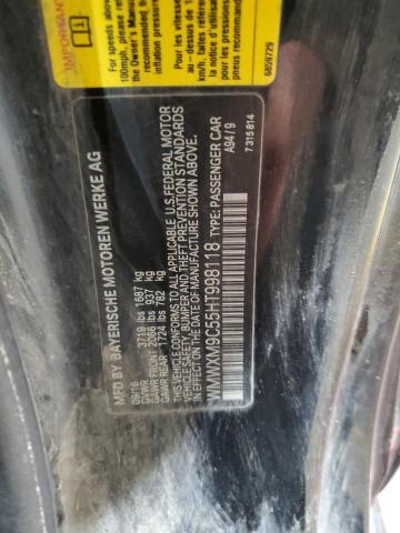 2017 MINI COOPER JOH WMWXM9C55HT998118
