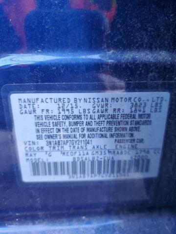 2016 NISSAN SENTRA S - 3N1AB7AP7GY211041