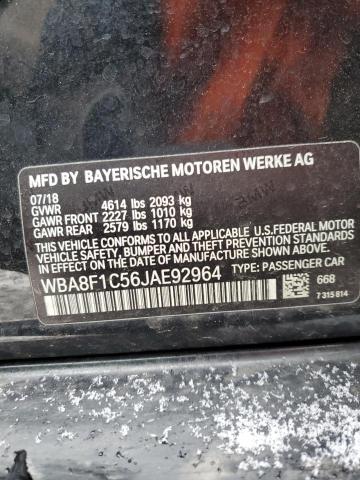 2018 BMW 328 D XDRI - WBA8F1C56JAE92964