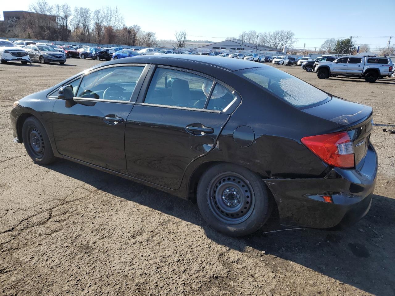 Lot #3034279155 2012 HONDA CIVIC LX