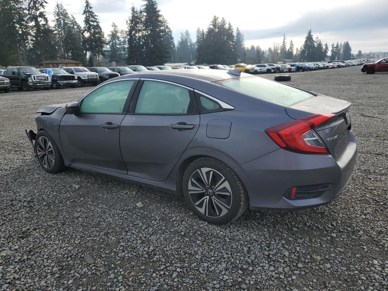 Lot #3033485110 2017 HONDA CIVIC EXL