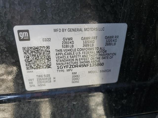 2022 CADILLAC XT4 PREMIU 1GYFZDR45NF135860