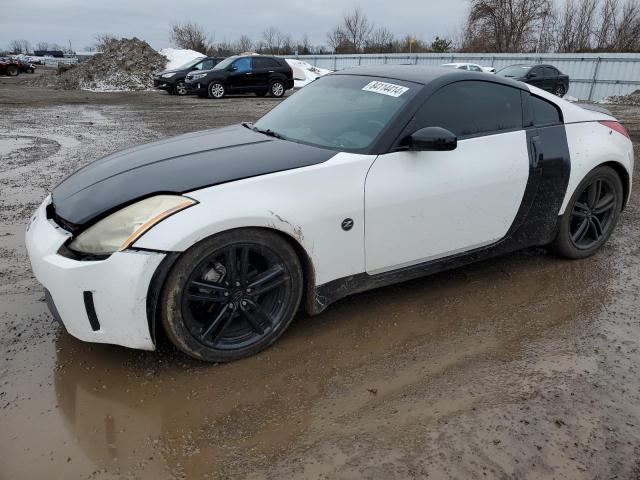 NISSAN 350Z COUPE 2005 black  gas JN1AZ34D35M604122 photo #1