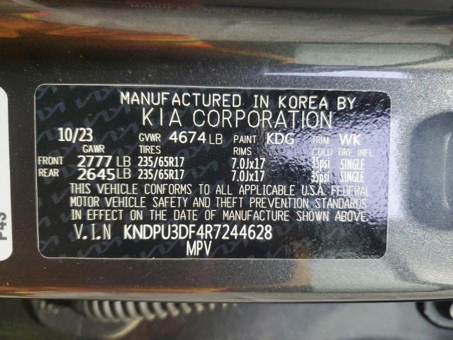 VIN KNDPU3DF4R7244628 2024 KIA SPORTAGE no.13