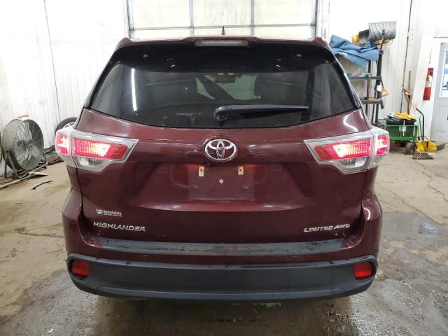 2016 TOYOTA HIGHLANDER - 5TDDKRFH0GS350281