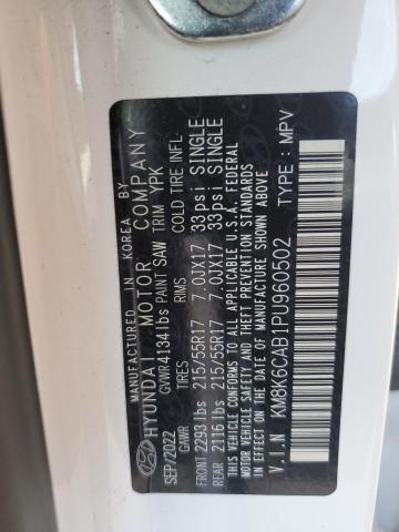 2023 HYUNDAI KONA SEL - KM8K6CAB1PU960502