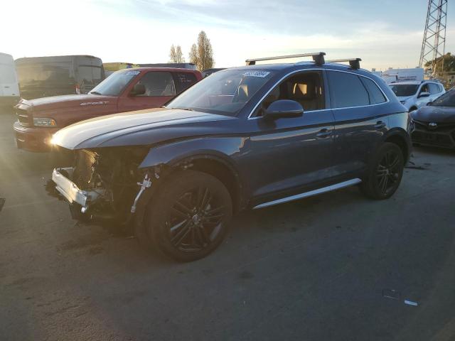 AUDI Q5 PREMIUM 2018 charcoal  gas WA1BNAFY6J2109429 photo #1