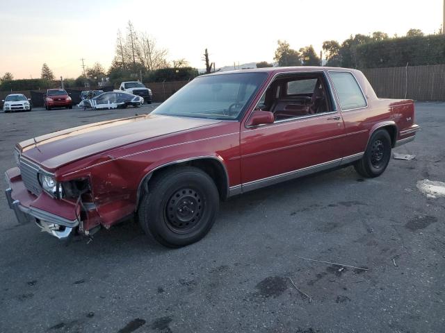 CADILLAC DEVILLE 1988 burgundy  gas 1G6CD1152J4242528 photo #1