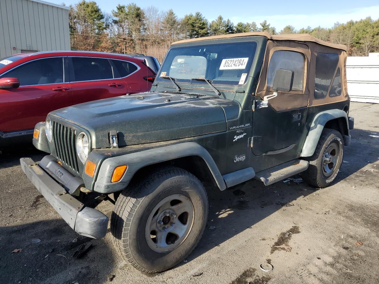 Lot #3029488698 1997 JEEP WRANGLER /