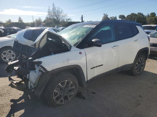 JEEP COMPASS TR 2021 white  gas 3C4NJDDB8MT599101 photo #1