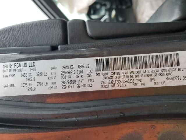 2018 JEEP GRAND CHER 1C4RJFBG5JC245233