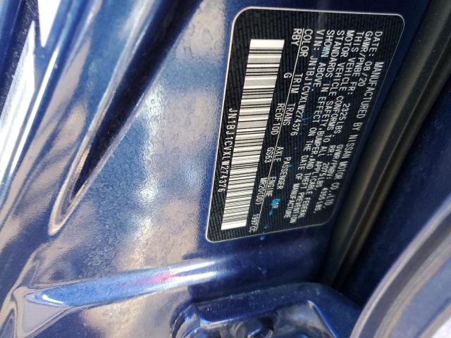 2020 NISSAN ROGUE SPOR - JN1BJ1CVXLW274376