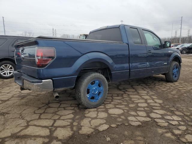 FORD F150 SUPER 2014 blue 4dr ext gas 1FTFX1CT8EKD85773 photo #4