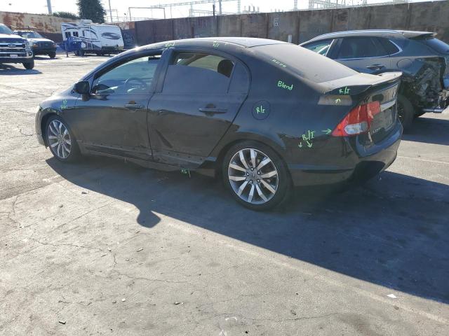 HONDA CIVIC 2009 black  gas 2HGFA55549H702888 photo #3