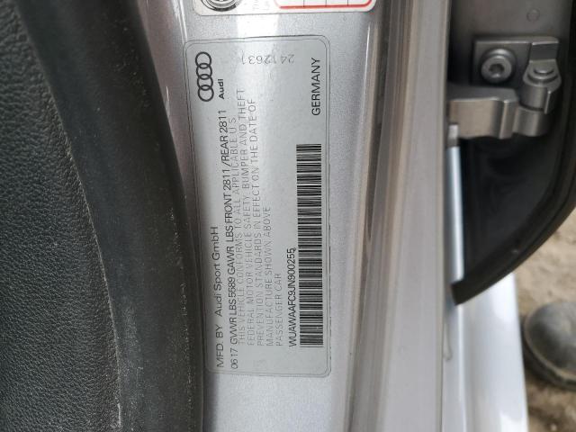 2018 AUDI RS7 WUAWAAFC9JN900255