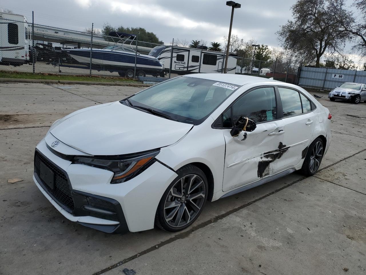 Lot #3040927442 2020 TOYOTA COROLLA SE