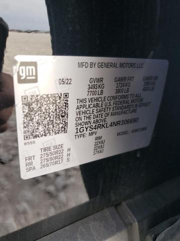2022 CADILLAC ESCALADE E - 1GYS4RKL4NR306690