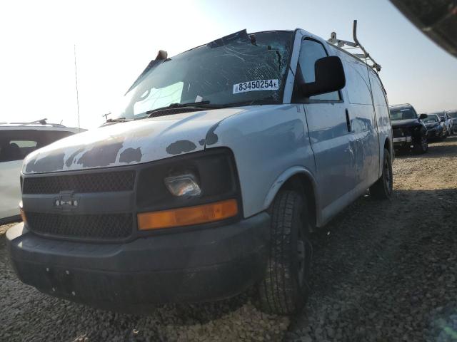 CHEVROLET EXPRESS G1 2007 white  gas 1GCFG15X271105421 photo #1