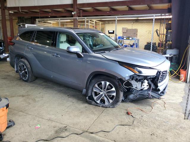 Vin: 5tdgzrbh4ms110077, lot: 85886294, toyota highlander xle 20214
