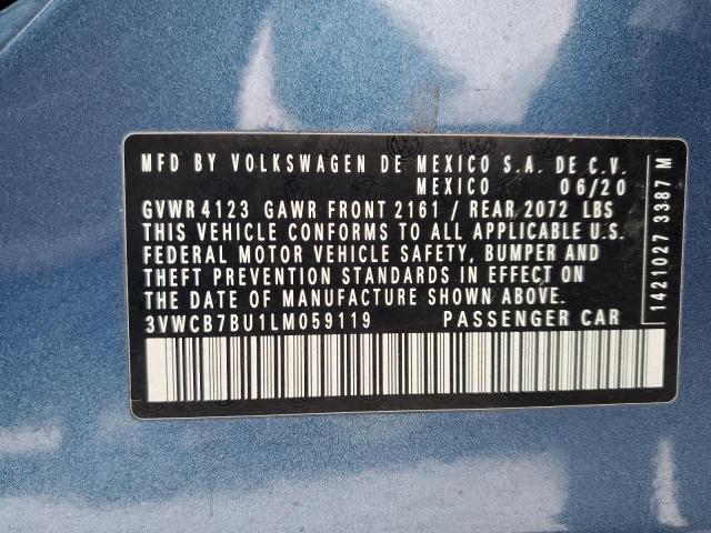 2020 VOLKSWAGEN JETTA S - 3VWCB7BU1LM059119