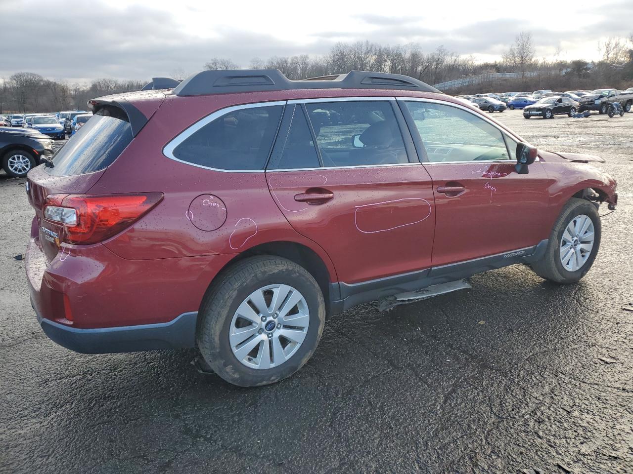 Lot #3048265786 2017 SUBARU OUTBACK 2.