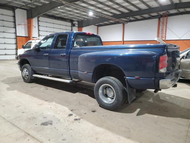 DODGE RAM 3500 S 2005 blue crew pic diesel 3D7MS48C95G739703 photo #3