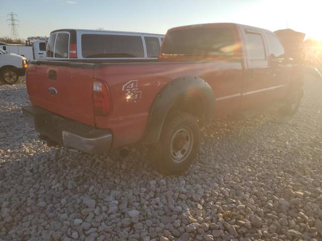 FORD F350 SUPER 2014 red crew pic diesel 1FT8W3BT2EEA41377 photo #4