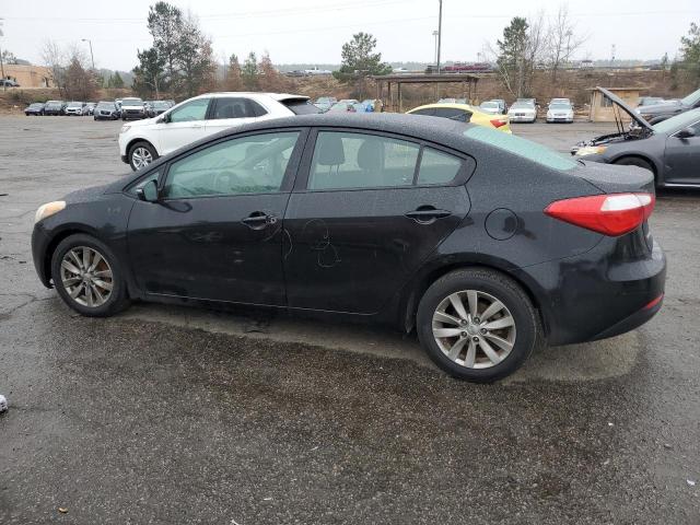 KIA FORTE LX 2015 black  gas KNAFX4A60F5353735 photo #3