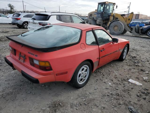 PORSCHE 944 S 1987 red  gas WP0AA0946HN450354 photo #4