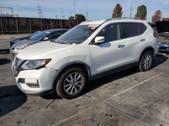 NISSAN ROGUE S 2018 white  gas KNMAT2MT3JP564665 photo #1