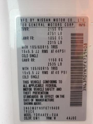 2015 CHEVROLET CITY EXPRE - 3N63M0YN9FK719408